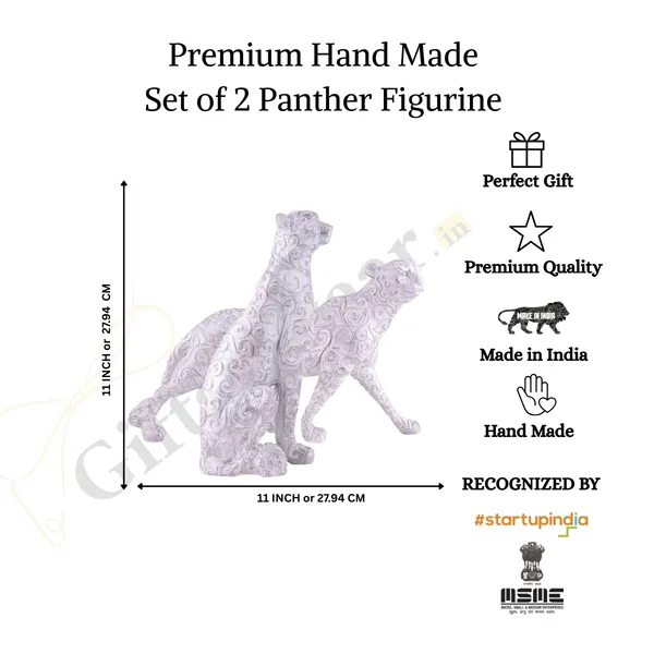 Panther_Animal_Antique_Sculpture_of_Set_of_2_|_Royal_Decor_for_Home