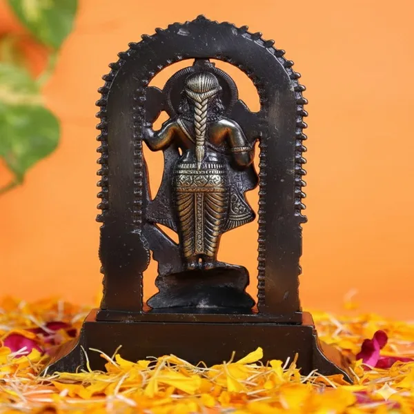 4.5_Inch_Shree_Ram_Lalla_Ayodhya_Murti_in_Premium_Metal_Zinc_|_Metal_Showpiece_Hindu_Religious_Idols_|_Brass_Color_|_Home_Decor_Living_Room/Car_Dashboard_Idols/Office_Desk