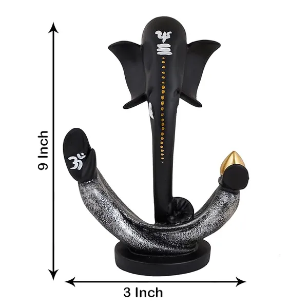 Hawa_Ganesha_Statue_of_Black_and_Grey_Color_|_Home_Decor_for_Asthetic_Apeal
