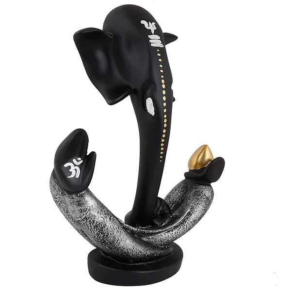Hawa_Ganesha_Statue_of_Black_and_Grey_Color_|_Home_Decor_for_Asthetic_Apeal
