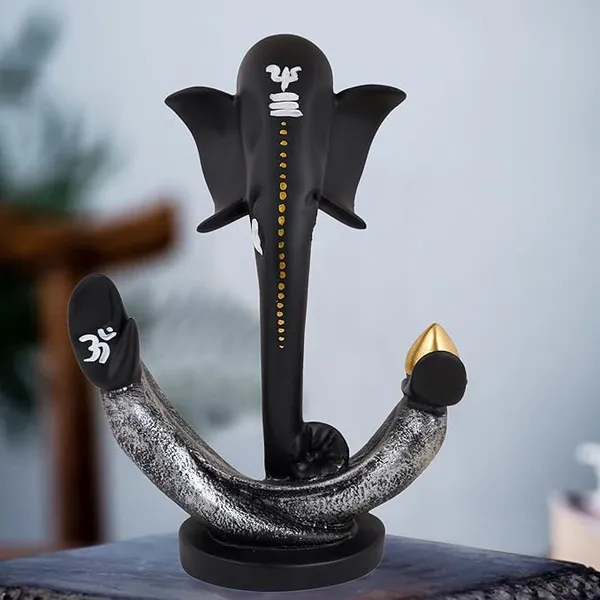 Hawa_Ganesha_Statue_of_Black_and_Grey_Color_|_Home_Decor_for_Asthetic_Apeal