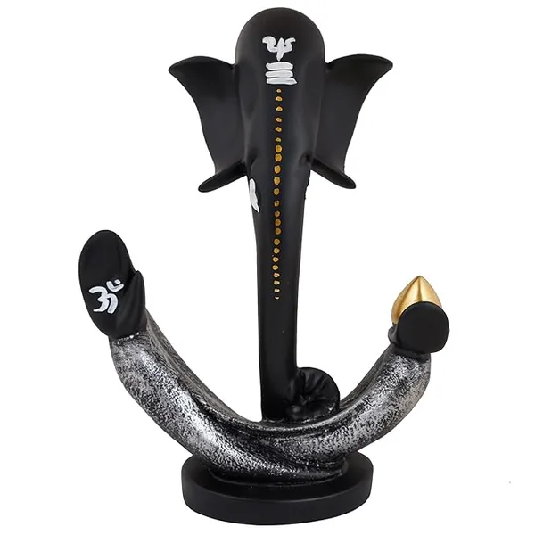 Hawa_Ganesha_Statue_of_Black_and_Grey_Color_|_Home_Decor_for_Asthetic_Apeal