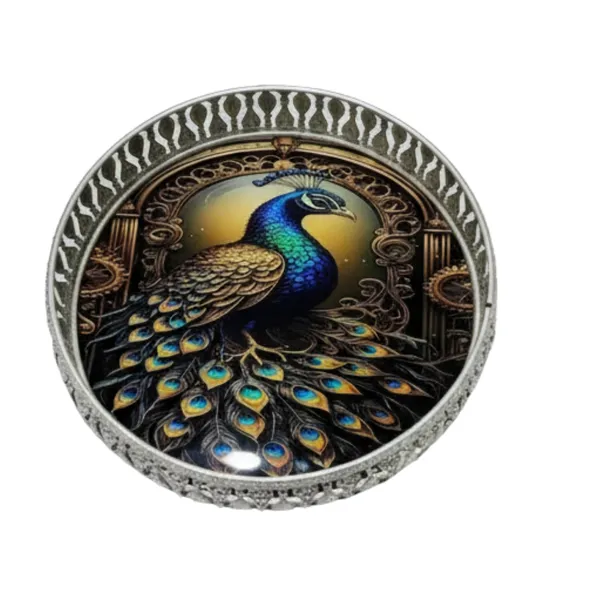 Antique_Silver_Tray_of_Peacock_Showpiece_of_Filigree_Design_|_Premium_for_Home_Decor