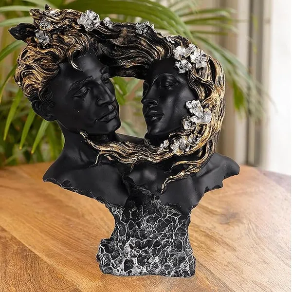 Love_Couple_Face_Statue_of_Abstract_Art_|_For_Home_Decoration