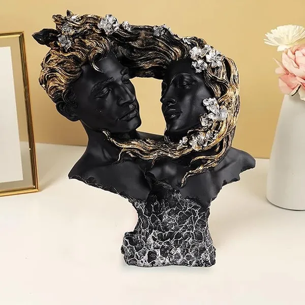Love_Couple_Face_Statue_of_Abstract_Art_|_For_Home_Decoration