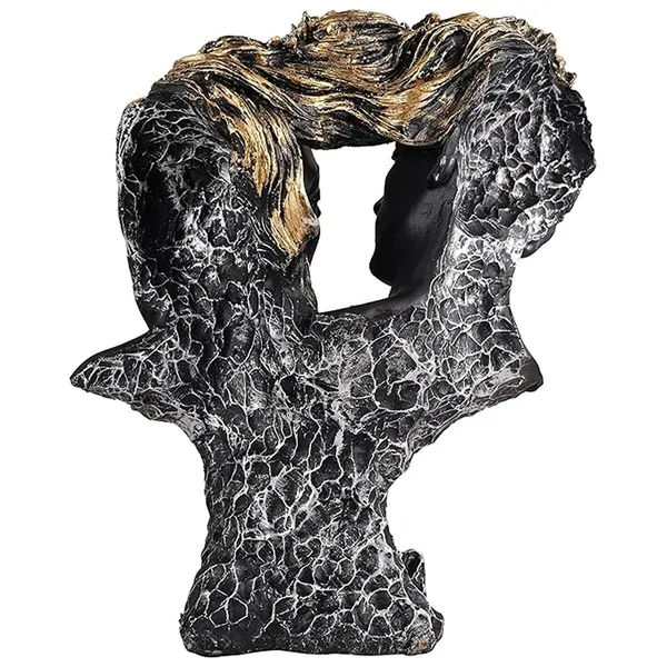 Love_Couple_Face_Statue_of_Abstract_Art_|_For_Home_Decoration