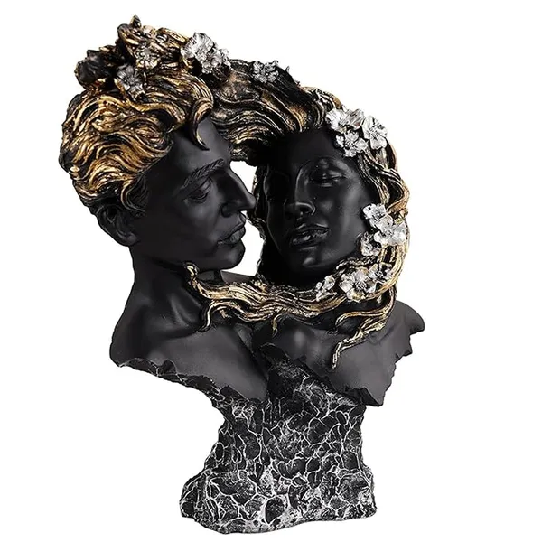 Love_Couple_Face_Statue_of_Abstract_Art_|_For_Home_Decoration