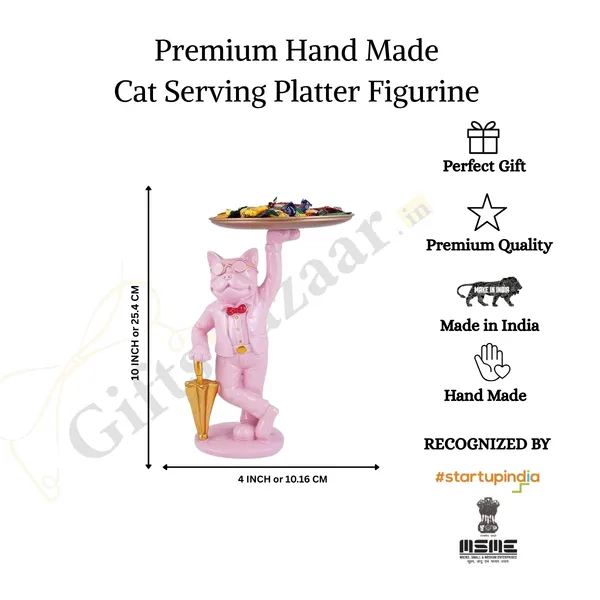 Kitty_Cat_Serving_Platter_of_Pink_Color_of_Standing_Position_|_Decorative_Item_for_Home_Decor