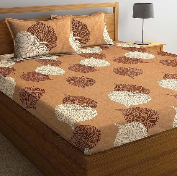 220TC_King_Size_Combo_Pack_of_2_Double_Elastic_Fitted_Bedsheet_Size_with_4_Pillow_Covers_(72"x78"_Upto_8"_Mattress)