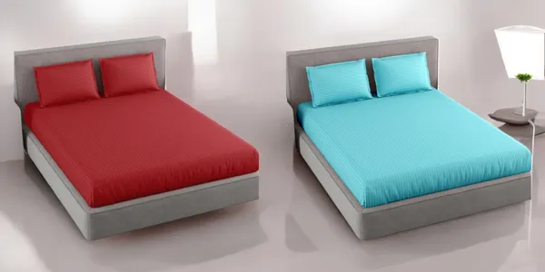 220TC_King_Size_Combo_Pack_of_2_Double_Elastic_Fitted_Bedsheet_Size_with_4_Pillow_Covers_(72"x78"_Upto_8"_Mattress)