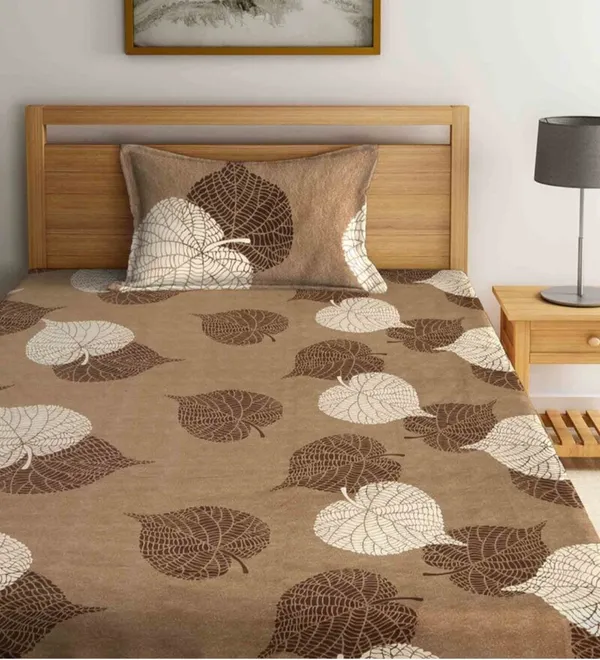 220TC_Supersoft_Cotton_Bedsheet_Combo_Set_of_2_Single_Bedsheet_with_2_Pillow_Cover_(60_x_90_Inches)_-_Multicolor