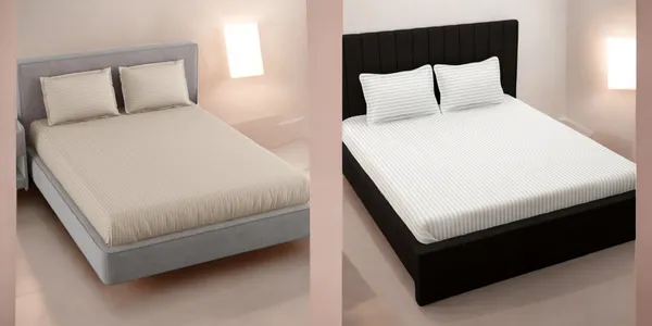 220TC_King_Size_Combo_Pack_of_2_Double_Elastic_Fitted_Bedsheet_Size_with_4_Pillow_Covers_(72"x78"_Upto_8"_Mattress)