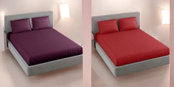 220TC_King_Size_Combo_Pack_of_2_Double_Elastic_Fitted_Bedsheet_Size_with_4_Pillow_Covers_(72"x78"_Upto_8"_Mattress)