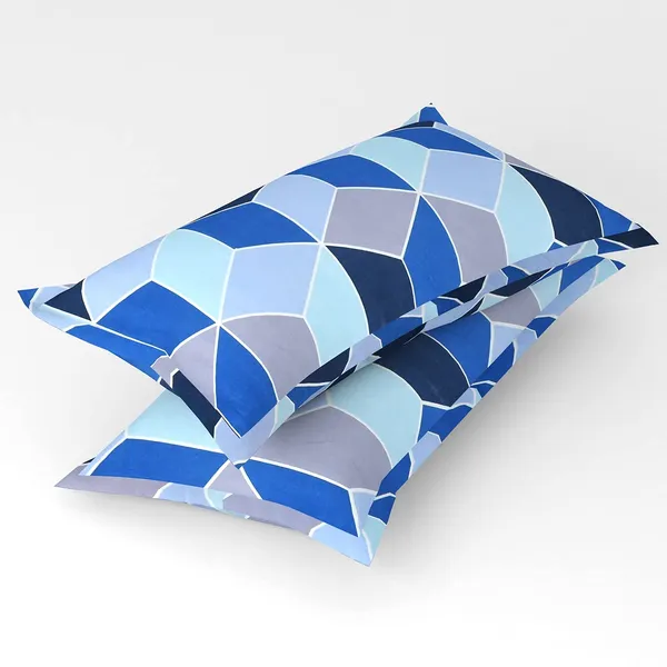 220TC_Supersoft_Cotton_Flat_Bedsheet_Combo_Set_of_2_Single_Flat_Bedsheet_with_2_Pillow_Cover_(60_x_90_Inches)_-_Multicolor