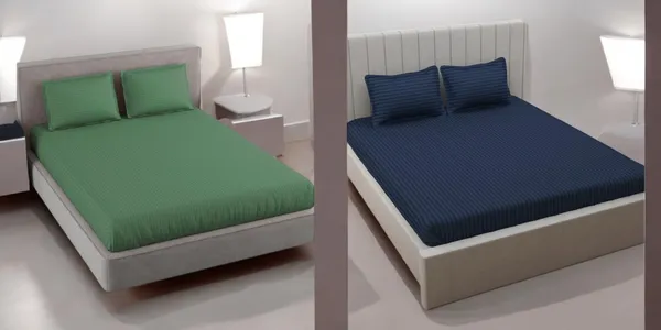 220TC_King_Size_Combo_Pack_of_2_Double_Elastic_Fitted_Bedsheet_Size_with_4_Pillow_Covers_(72"x78"_Upto_8"_Mattress)