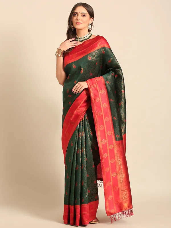 Traditional_Kanjivaram_Saree_with_Zari_Work