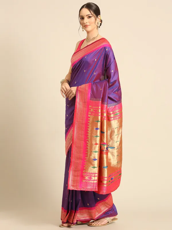 Traditional_Paithani_Saree_with_Peacock_Motif