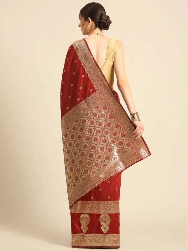 Luxury_Banarasi_Silk_Saree_|_Traditional_Zari_Weave