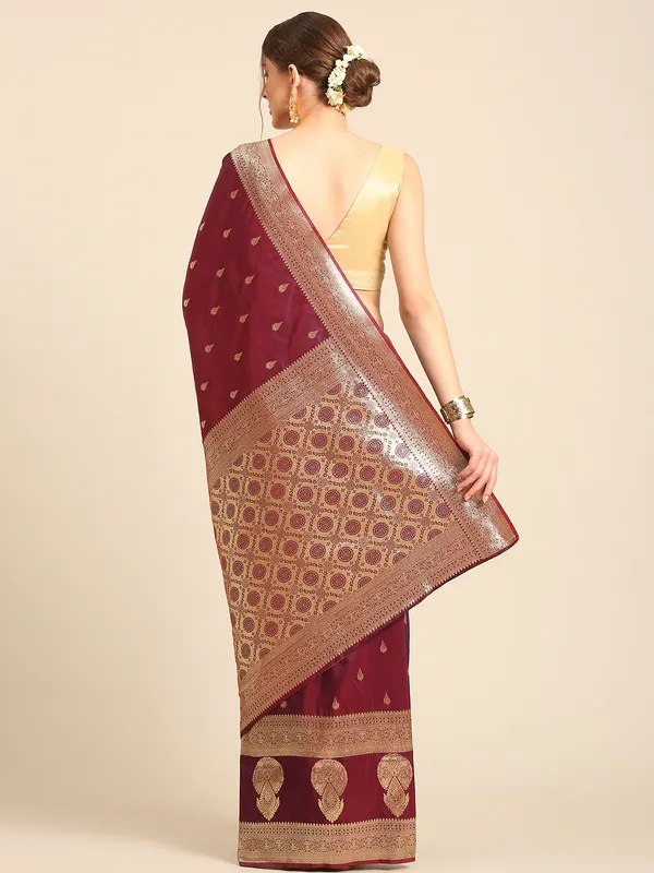 Luxury_Banarasi_Silk_Saree_|_Traditional_Zari_Weave