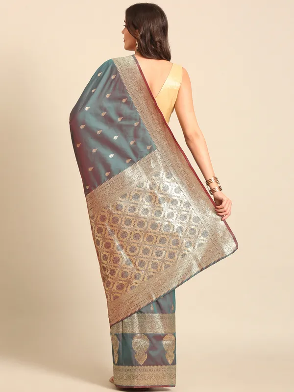 Luxury_Banarasi_Silk_Saree_|_Traditional_Zari_Weave