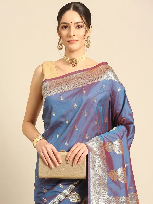 Luxury_Banarasi_Silk_Saree_|_Traditional_Zari_Weave