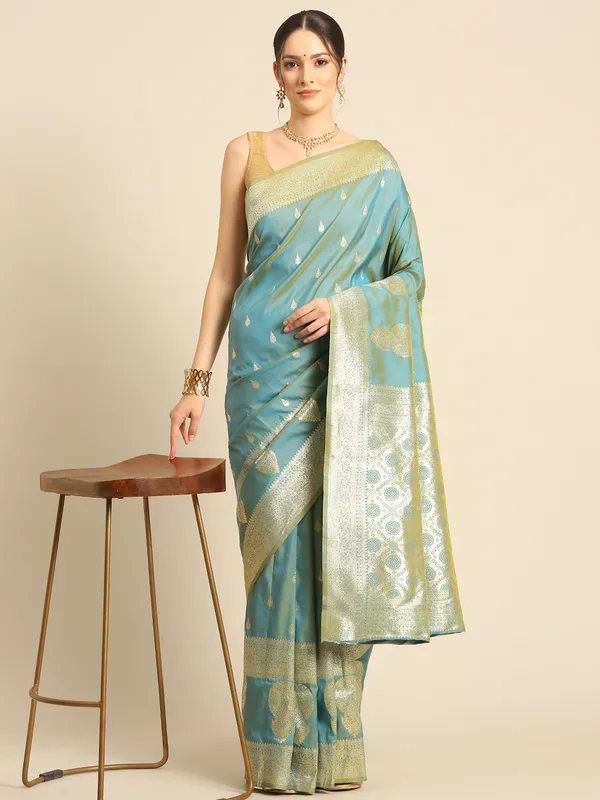 Luxury_Banarasi_Silk_Saree_|_Traditional_Zari_Weave