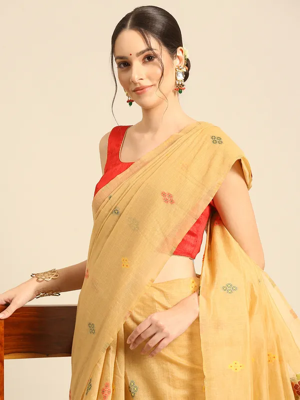 Muga_Cotton_Saree_for_Festive_&_Everyday_Wear