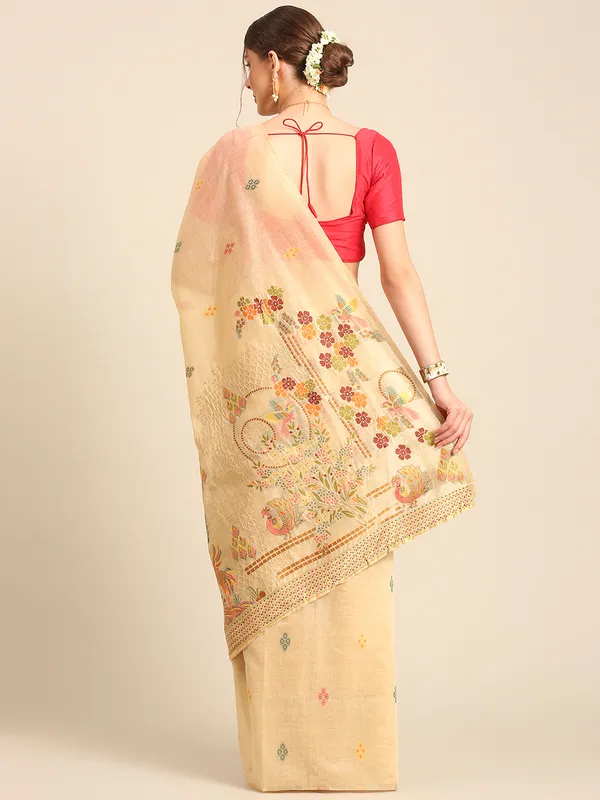 Muga_Cotton_Saree_for_Festive_&_Everyday_Wear