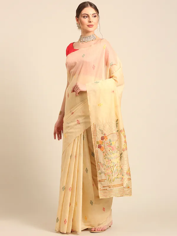 Muga_Cotton_Saree_for_Festive_&_Everyday_Wear