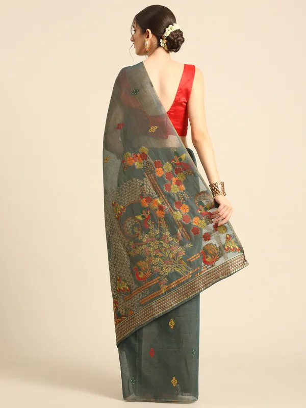 Muga_Cotton_Saree_for_Festive_&_Everyday_Wear