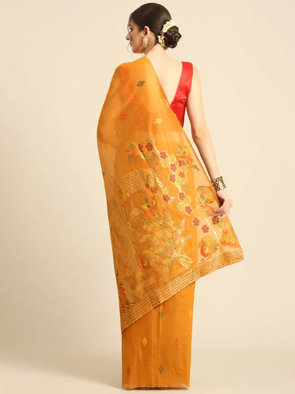 Muga_Cotton_Saree_for_Festive_&_Everyday_Wear