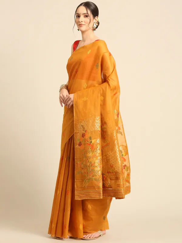 Muga_Cotton_Saree_for_Festive_&_Everyday_Wear