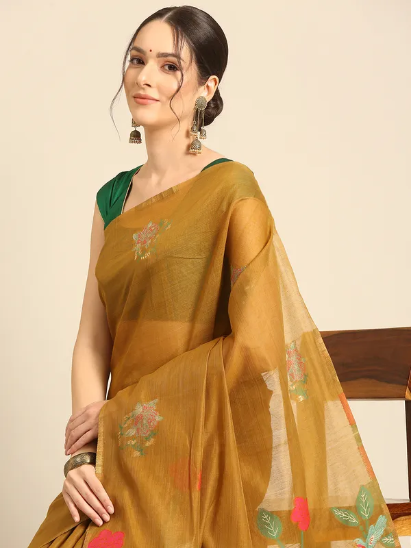 Designer_Muga_Cotton_Saree_|_Premium_Handloom_Collection