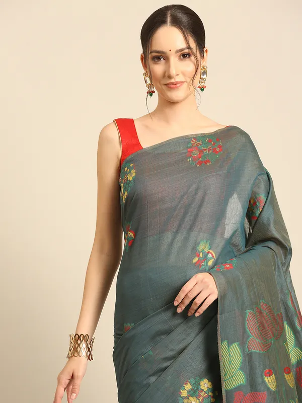 Pure_Muga_Cotton_Saree_|_Elegant_Handloom_Sarees