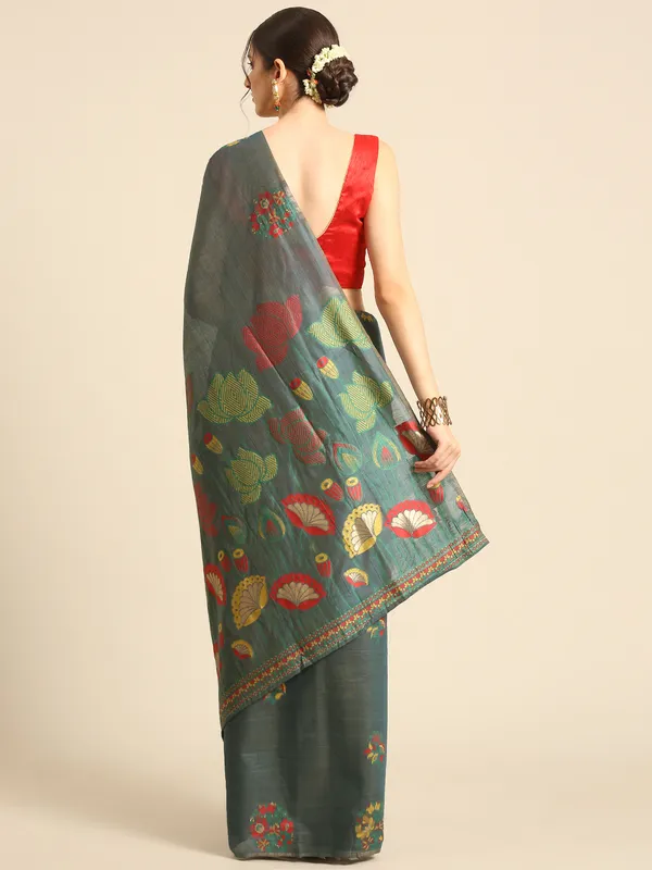 Pure_Muga_Cotton_Saree_|_Elegant_Handloom_Sarees