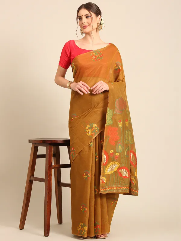 Pure_Muga_Cotton_Saree_|_Elegant_Handloom_Sarees