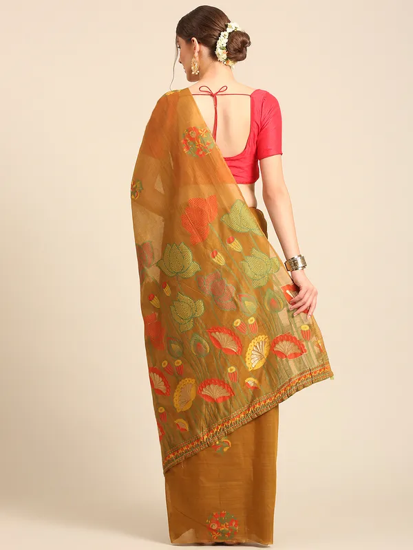 Pure_Muga_Cotton_Saree_|_Elegant_Handloom_Sarees