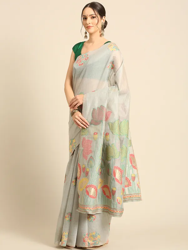 Pure_Muga_Cotton_Saree_|_Elegant_Handloom_Sarees