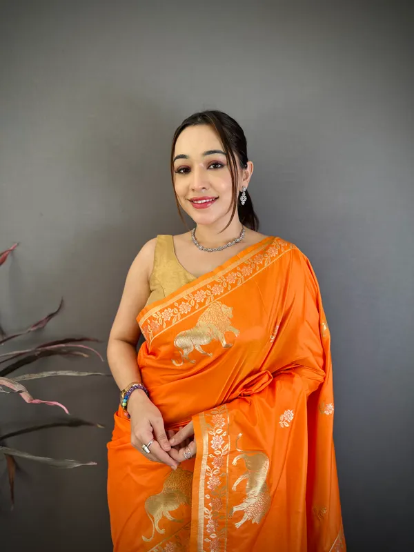 Pure_Muga_Cotton_Saree_|_Elegant_Handloom_Sarees