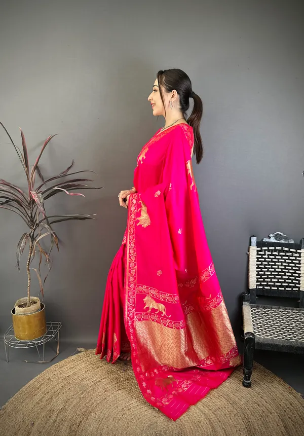 Pure_Muga_Cotton_Saree_|_Elegant_Handloom_Sarees