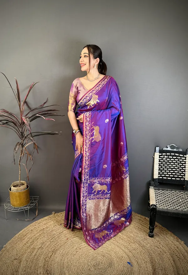 Pure_Muga_Cotton_Saree_|_Elegant_Handloom_Sarees