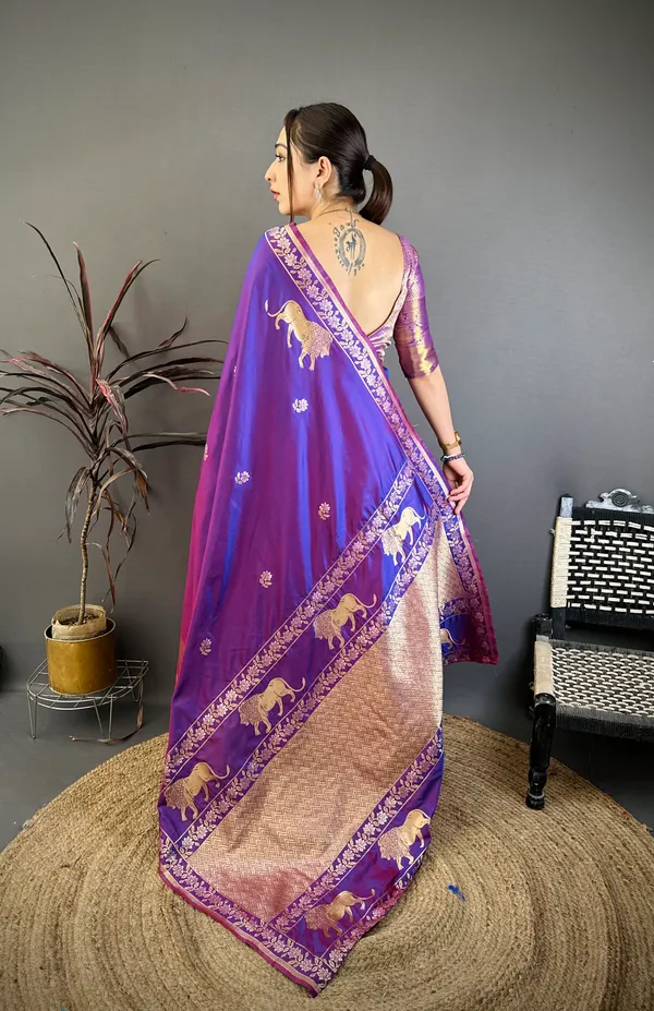 Pure_Muga_Cotton_Saree_|_Elegant_Handloom_Sarees