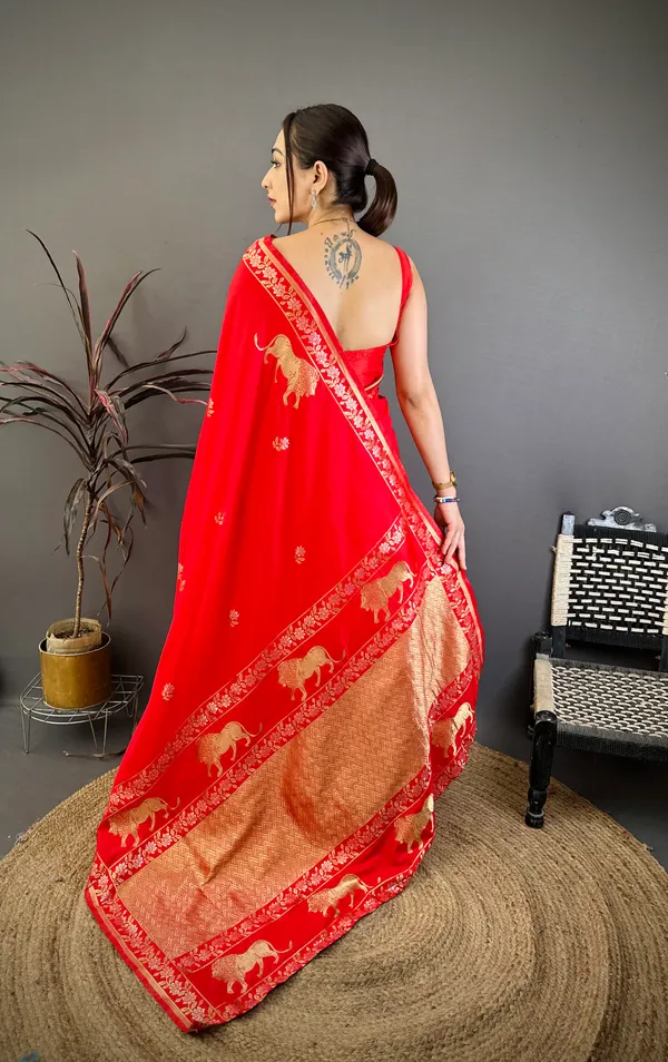Pure_Muga_Cotton_Saree_|_Elegant_Handloom_Sarees