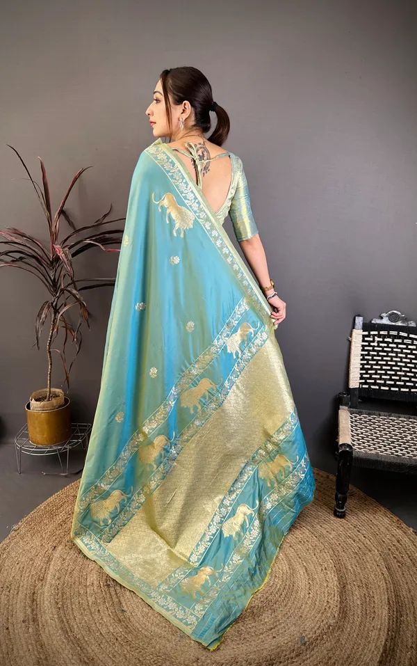 Pure_Muga_Cotton_Saree_|_Elegant_Handloom_Sarees