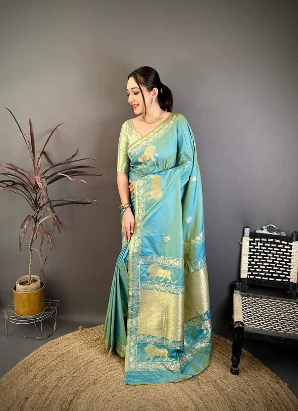 Pure_Muga_Cotton_Saree_|_Elegant_Handloom_Sarees