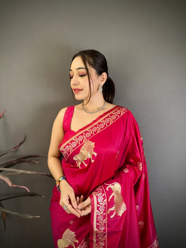 Pure_Muga_Cotton_Saree_|_Elegant_Handloom_Sarees