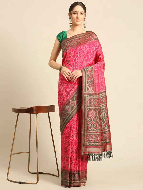 Premium_Patola_Silk_Saree_for_Women_|_Festive_Collection