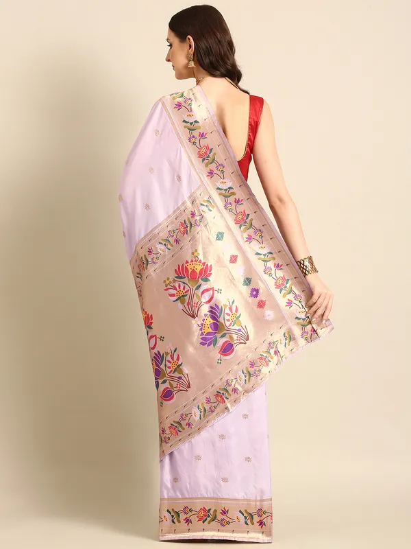 Elegant_Paithani_Saree_with_Zari_Border