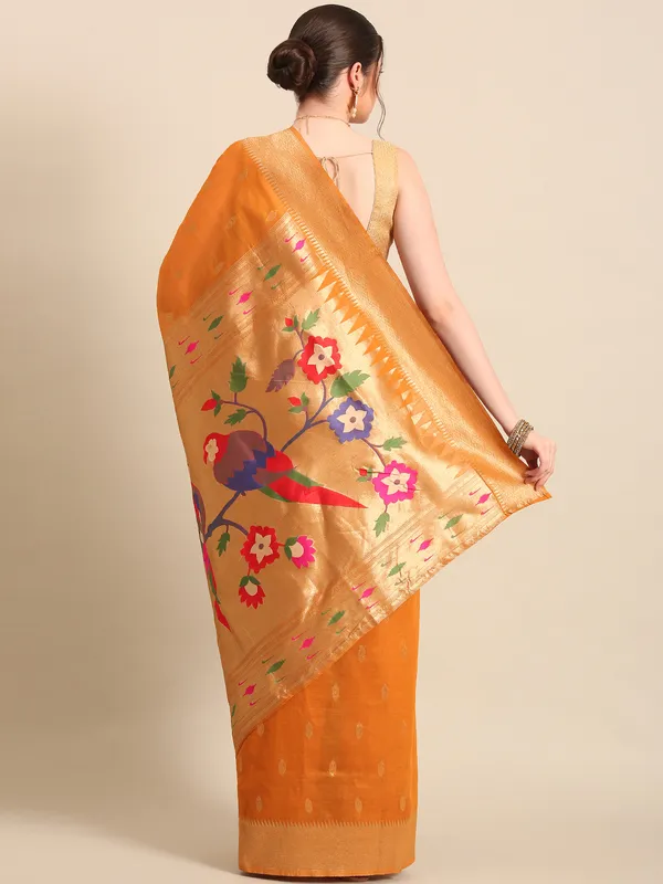 Authentic_Muga_cotton_Paithani__Saree
