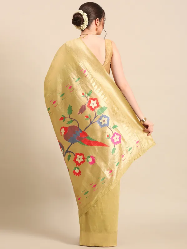 Authentic_Muga_cotton_Paithani__Saree
